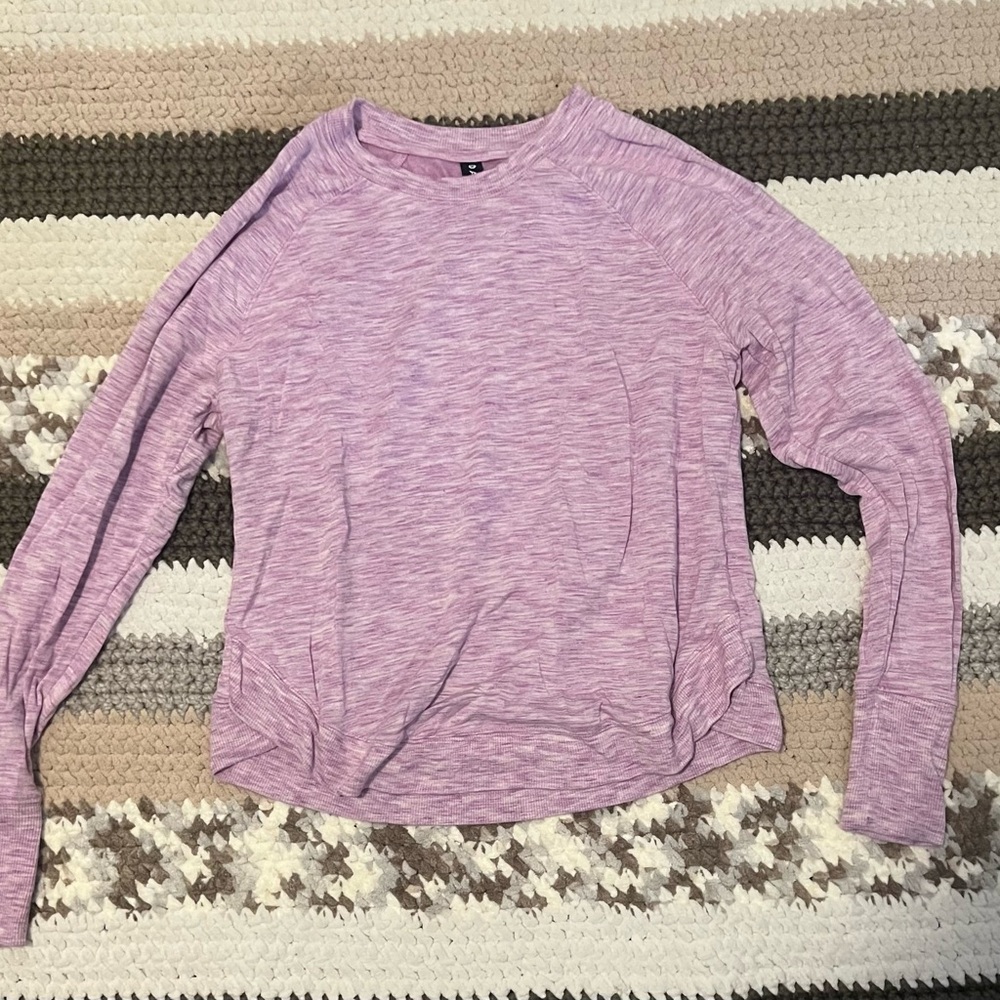 Athleta Lavender Long Sleeve